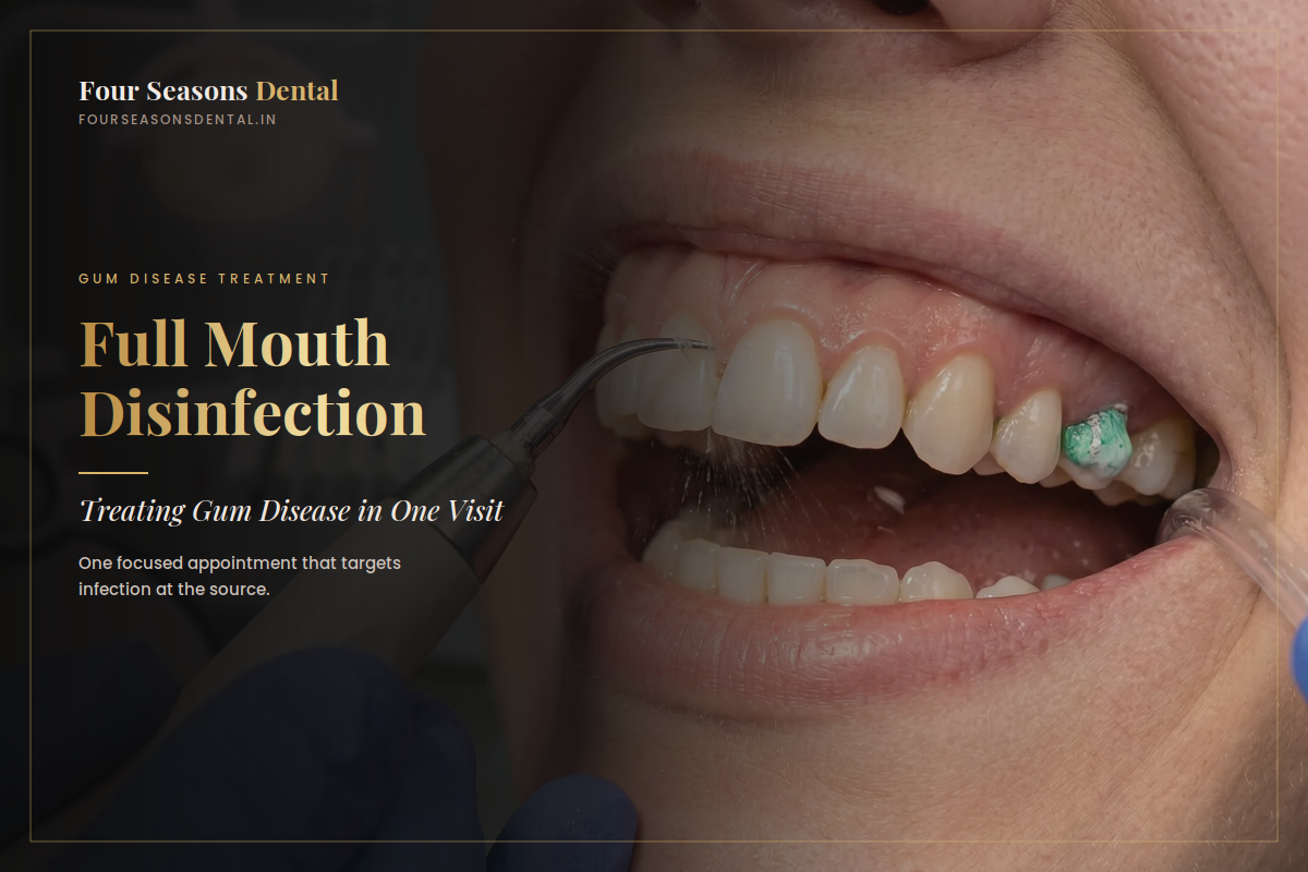 full mouth disinfection